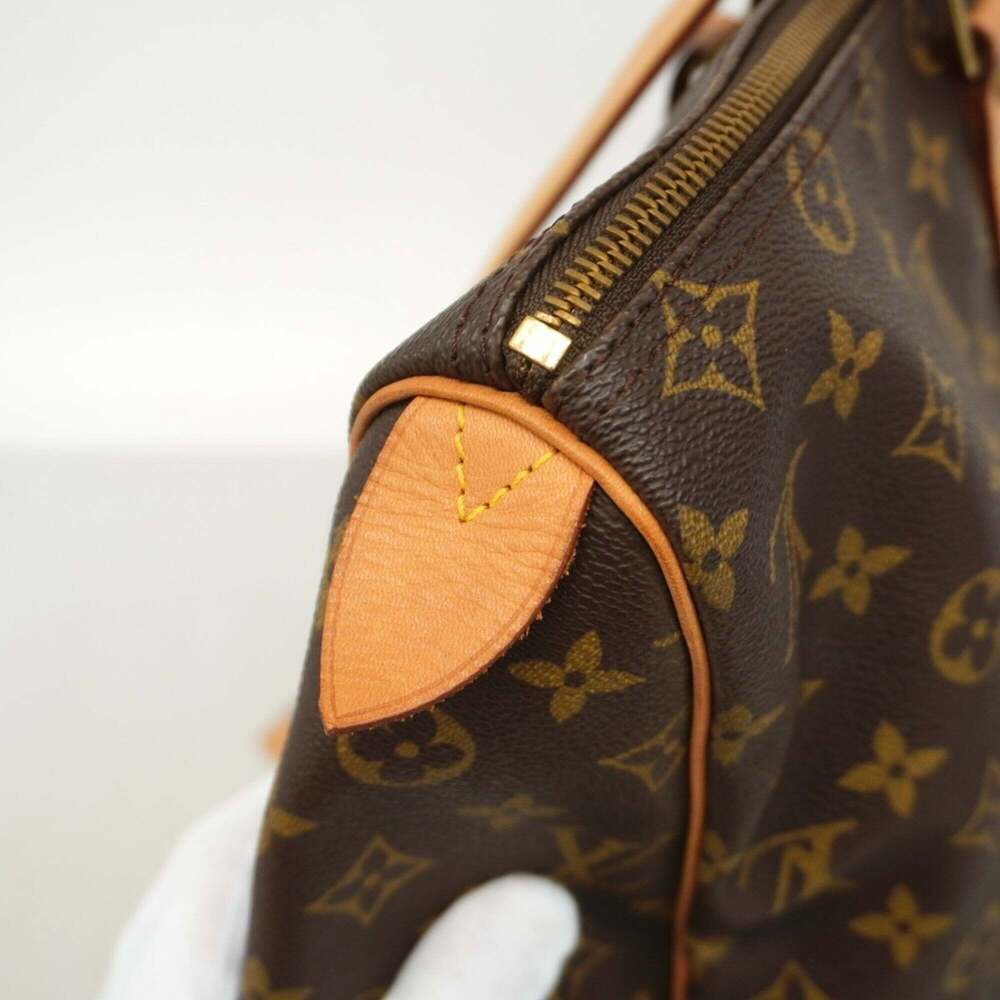LOUIS VUITTON Brown Monogram Boston Bag - Picture 10 of 11